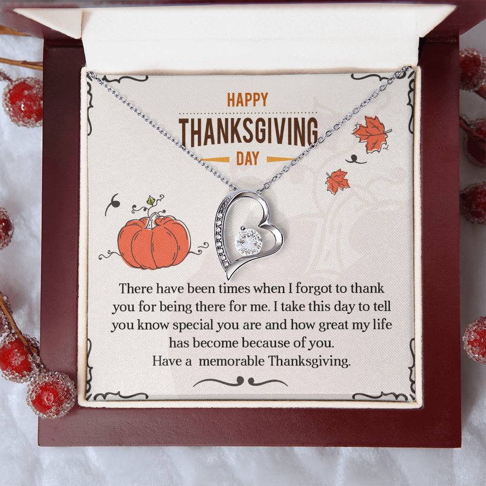 Thanksgiving Gift - Forever Love Necklace