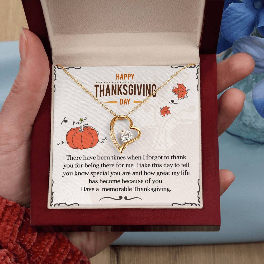 Thanksgiving Gift - Forever Love Necklace