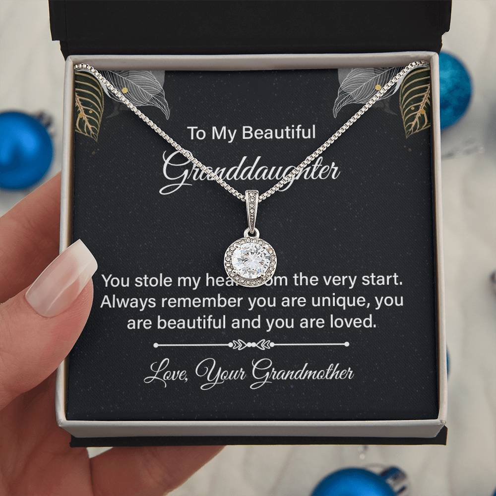 To My Granddaughter - Eternal Hope Necklace