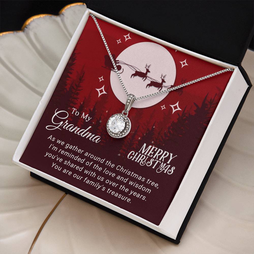 Grandma - Sweet and Wonderful - Christmas Gift - Eternal Hope Necklace