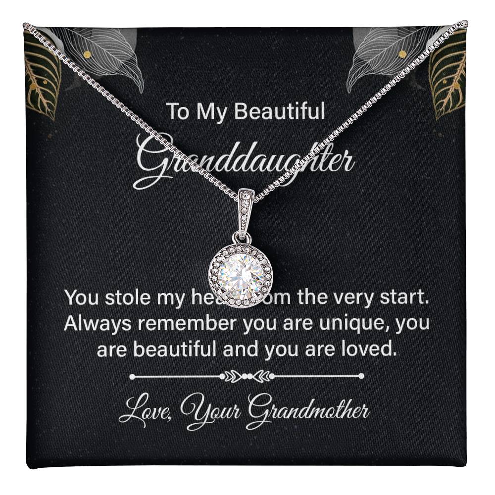 To My Granddaughter - Eternal Hope Necklace