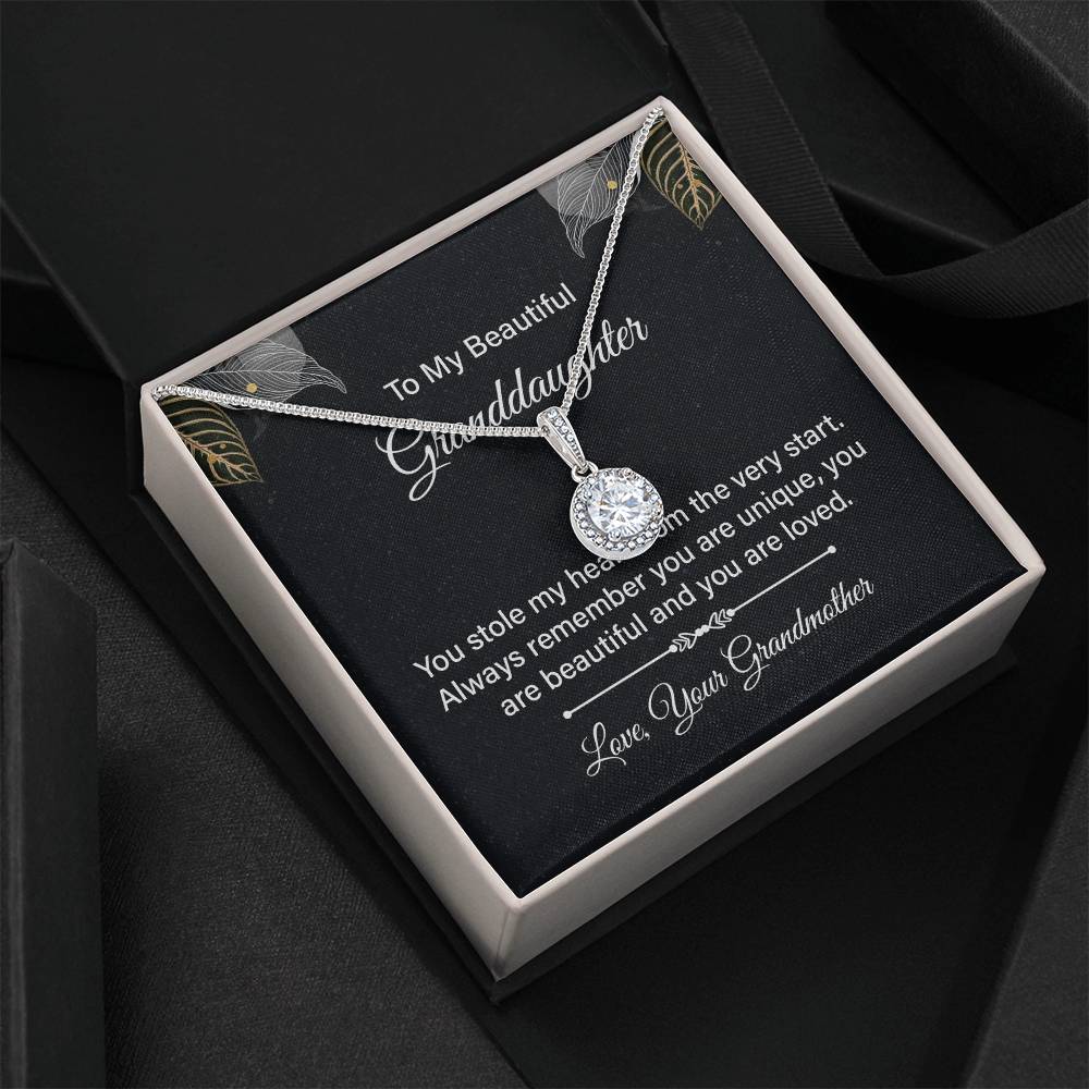 To My Granddaughter - Eternal Hope Necklace