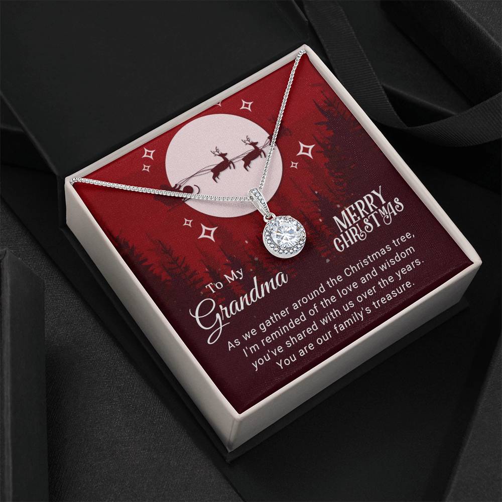 Grandma - Sweet and Wonderful - Christmas Gift - Eternal Hope Necklace