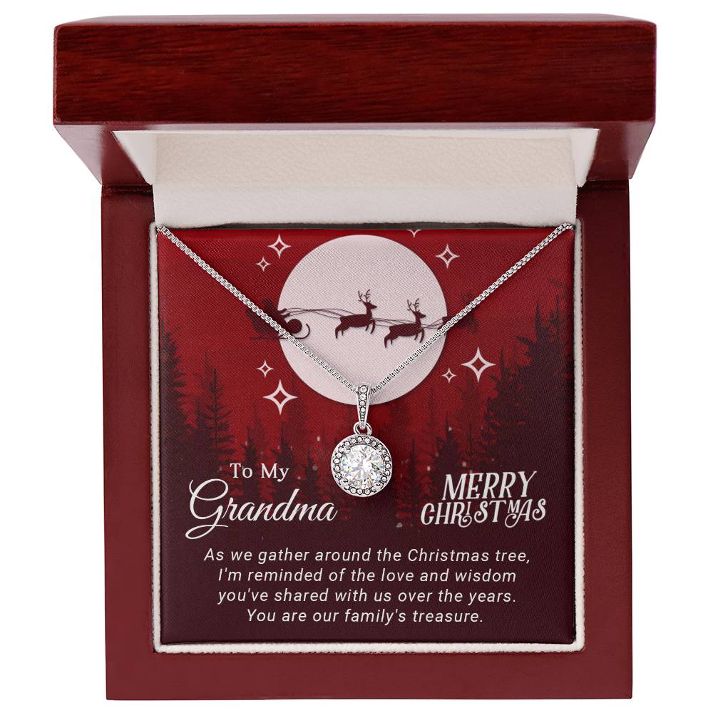 Grandma - Sweet and Wonderful - Christmas Gift - Eternal Hope Necklace