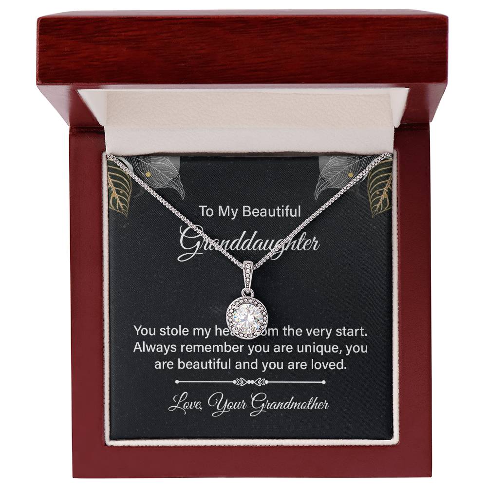 To My Granddaughter - Eternal Hope Necklace
