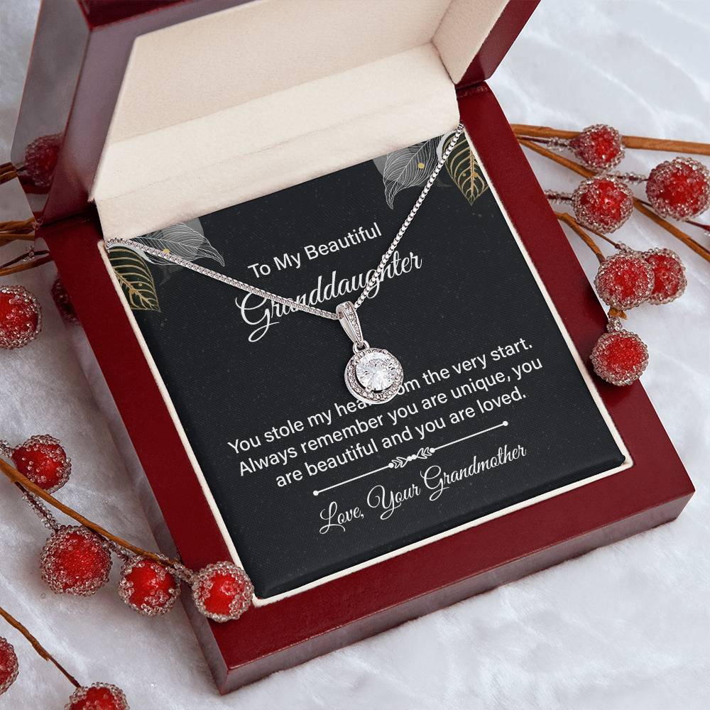 To My Granddaughter - Eternal Hope Necklace