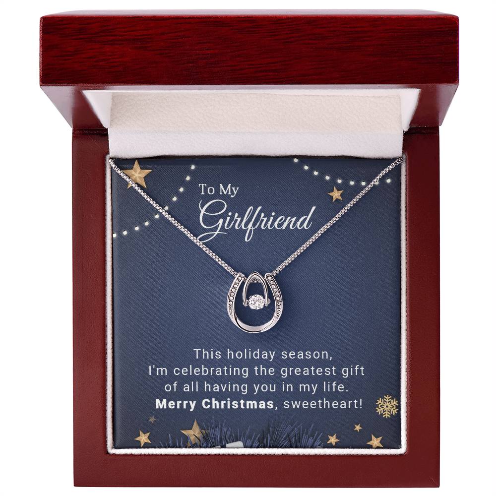 Girlfriend - Christmas Gift - Lucky In Love Necklace