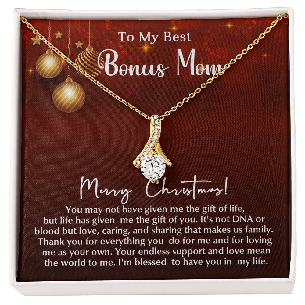 Bonus Mom - Life - Christmas Gift - Alluring Beauty Necklace