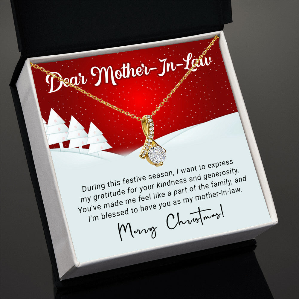 Mother In Law - Christmas Gift - Lucky In Love Necklace