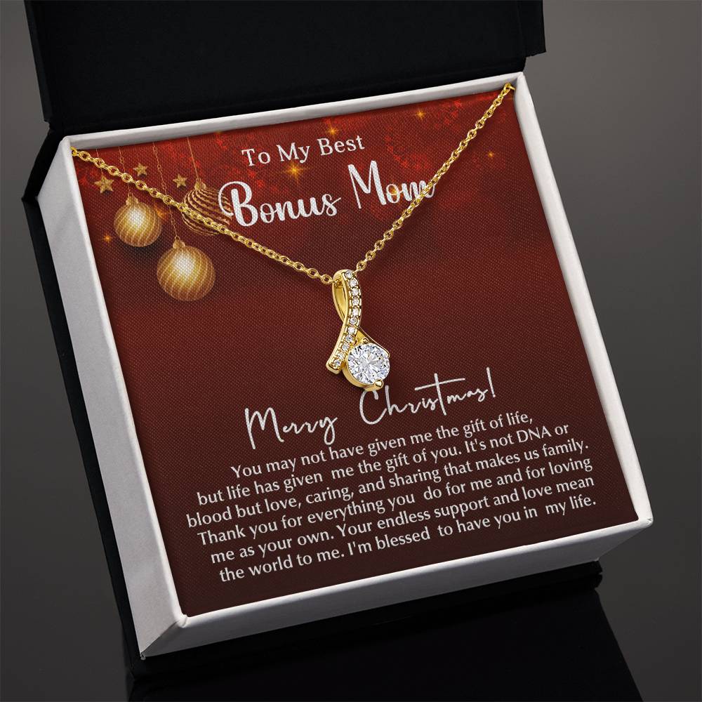 Bonus Mom - Life - Christmas Gift - Alluring Beauty Necklace