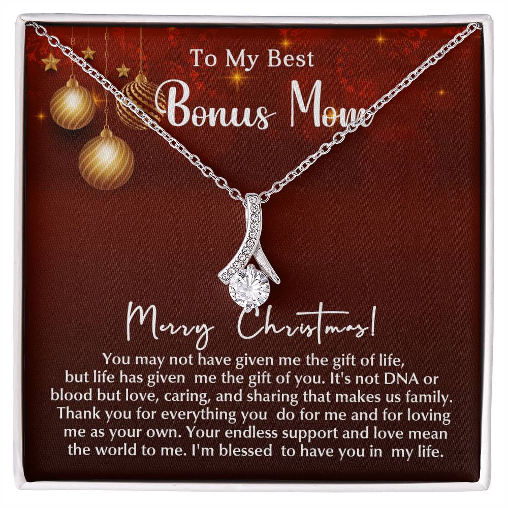 Bonus Mom - Life - Christmas Gift - Alluring Beauty Necklace