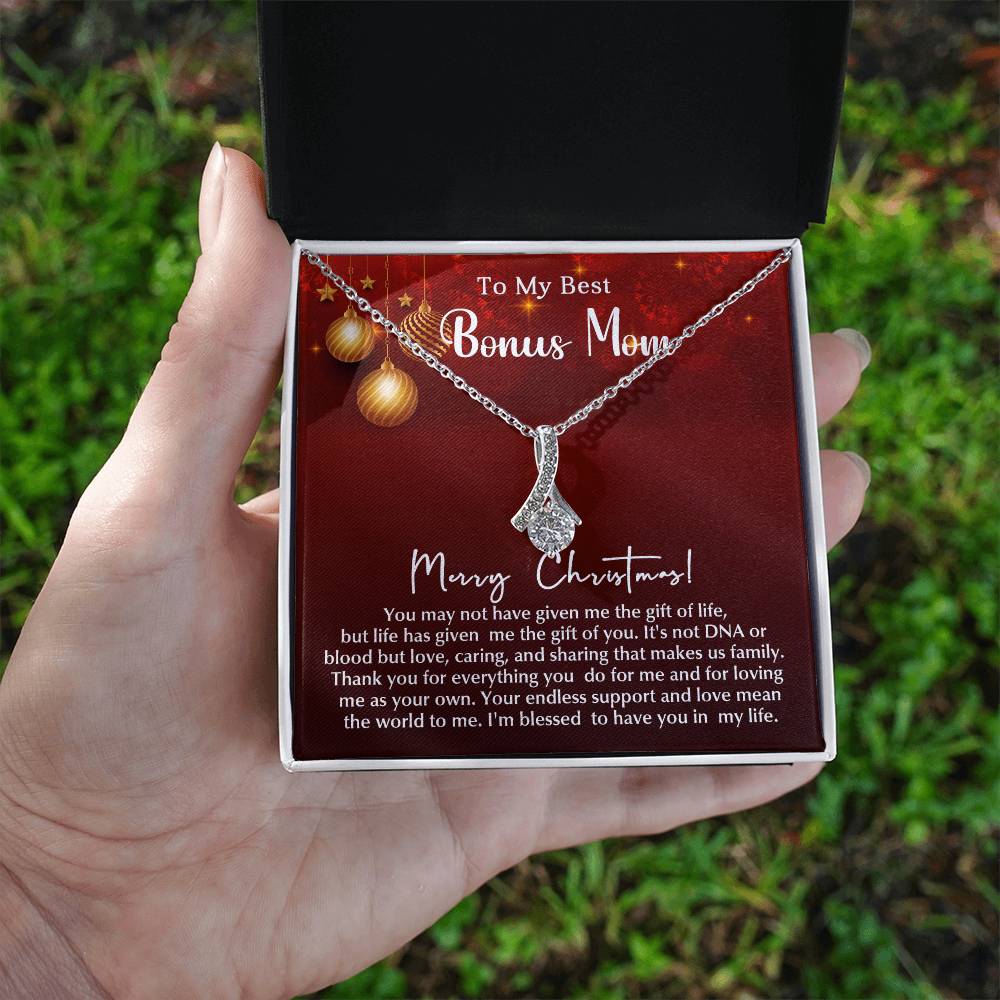 Bonus Mom - Life - Christmas Gift - Alluring Beauty Necklace