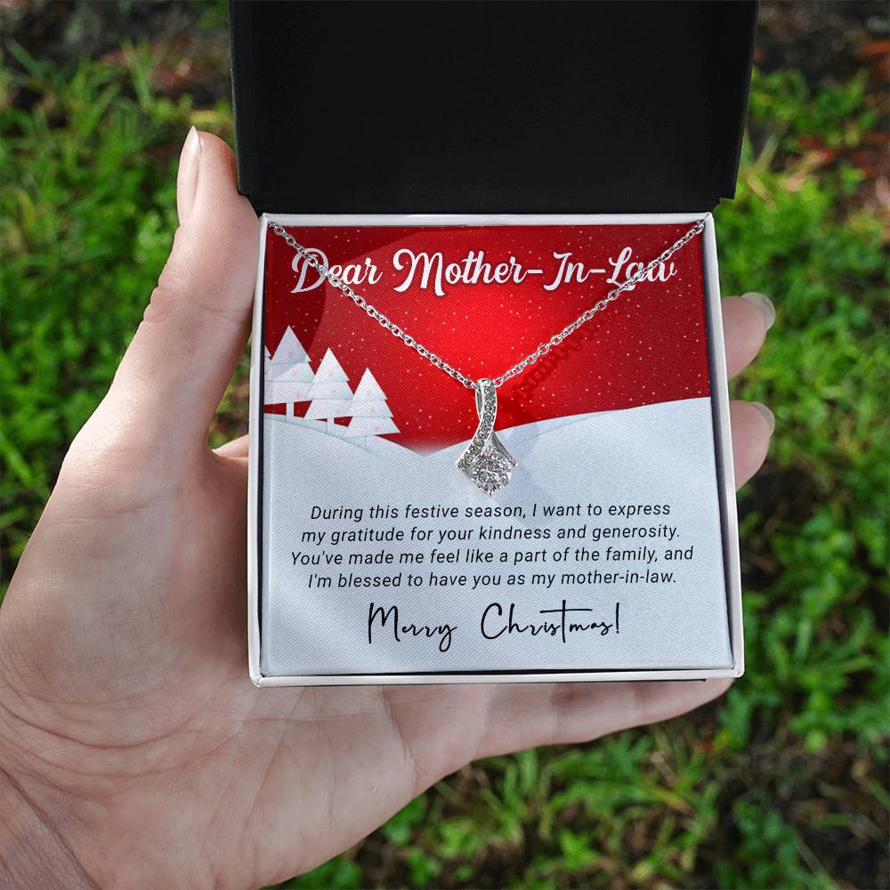 Mother In Law - Christmas Gift - Lucky In Love Necklace
