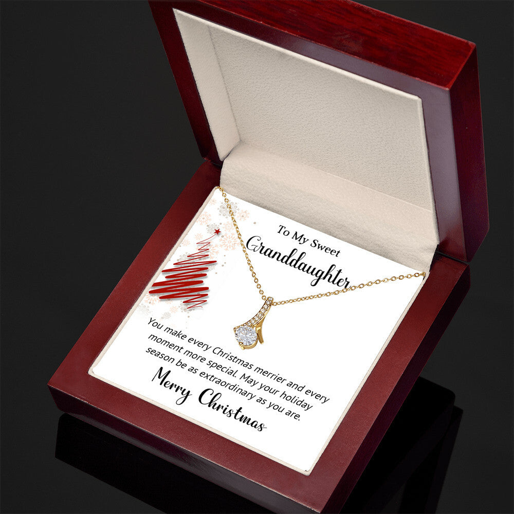 Granddaughter - extraordinary - Christmas gift - Alluring Beauty Necklace
