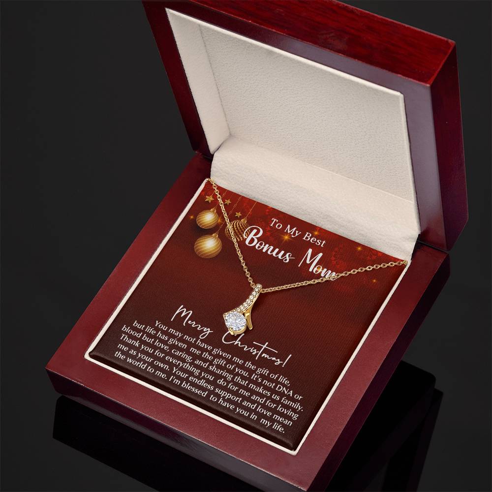 Bonus Mom - Life - Christmas Gift - Alluring Beauty Necklace