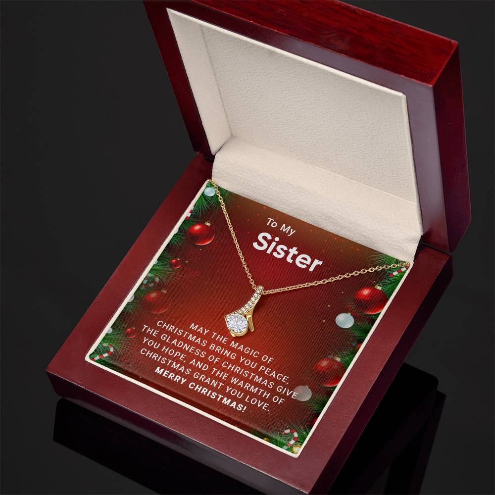 Sister - Grant You Love - Christmas gift - Alluring Beauty Necklace
