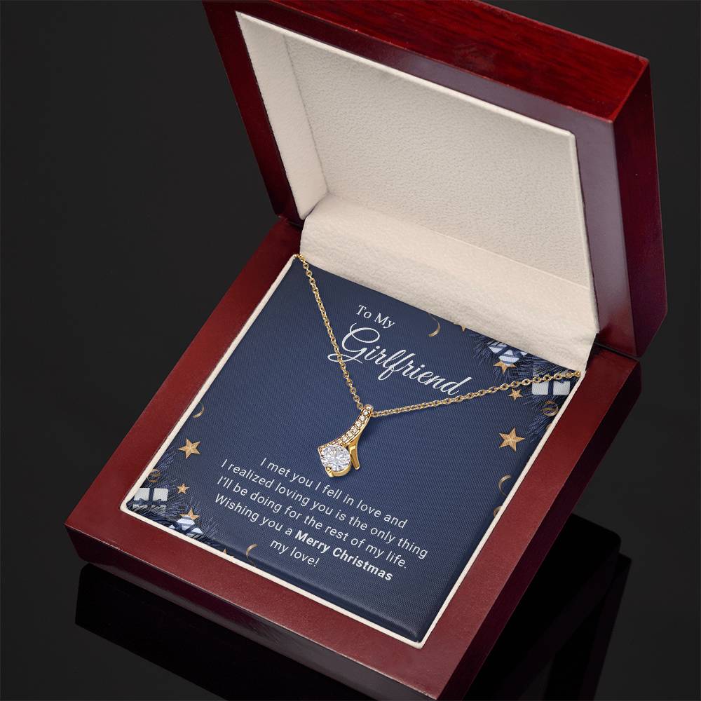 Girlfriend - Fell in Love - Christmas Gift - Alluring Beauty Necklace