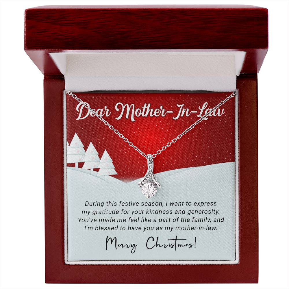 Mother In Law - Christmas Gift - Lucky In Love Necklace