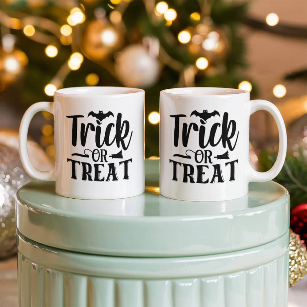 Best Halloween Gift - White Ceramic Mug