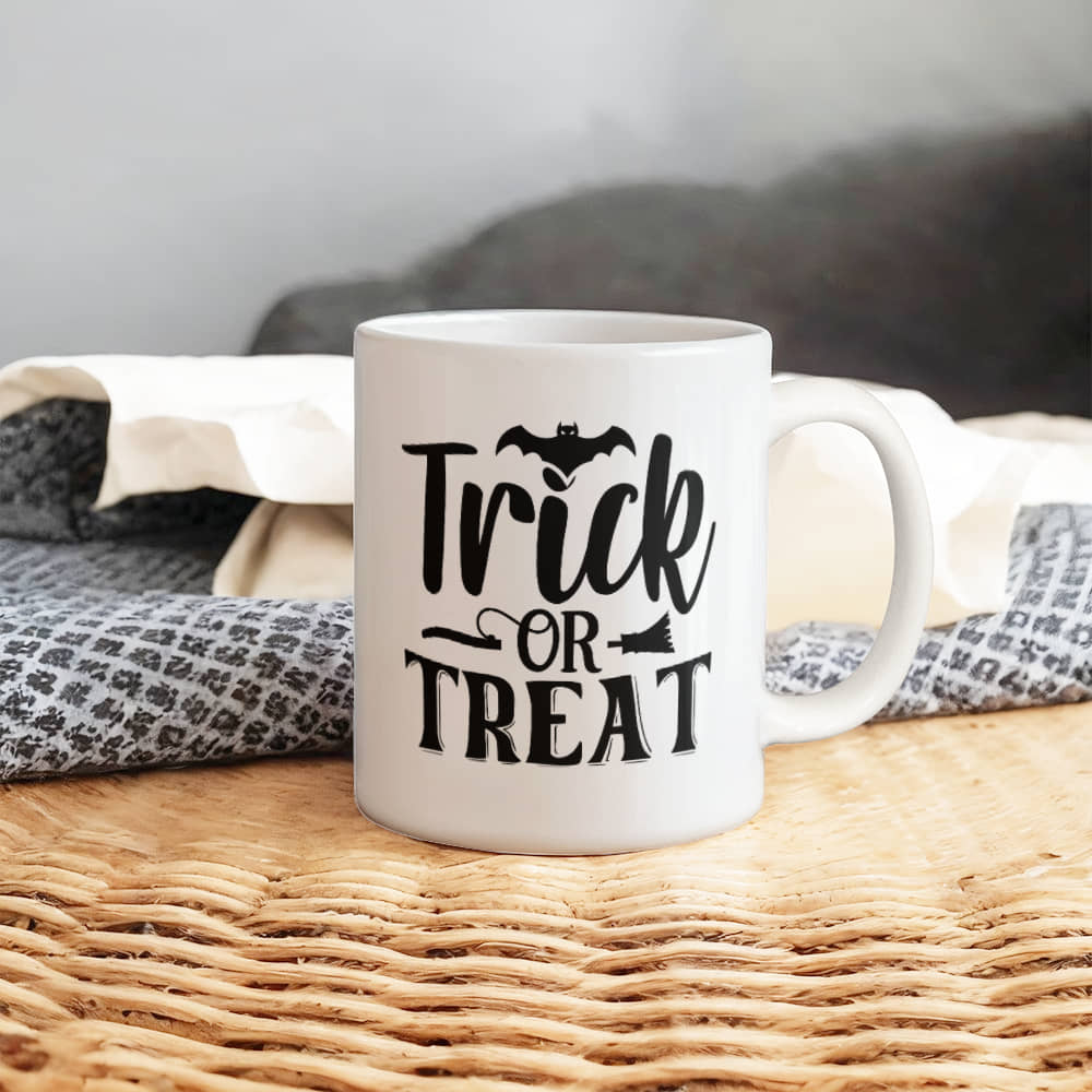 Best Halloween Gift - White Ceramic Mug