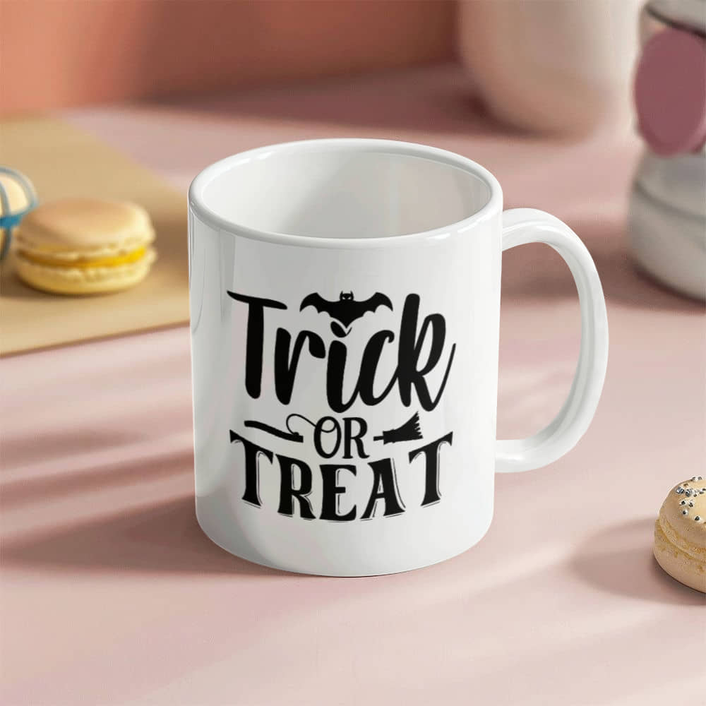 Best Halloween Gift - White Ceramic Mug