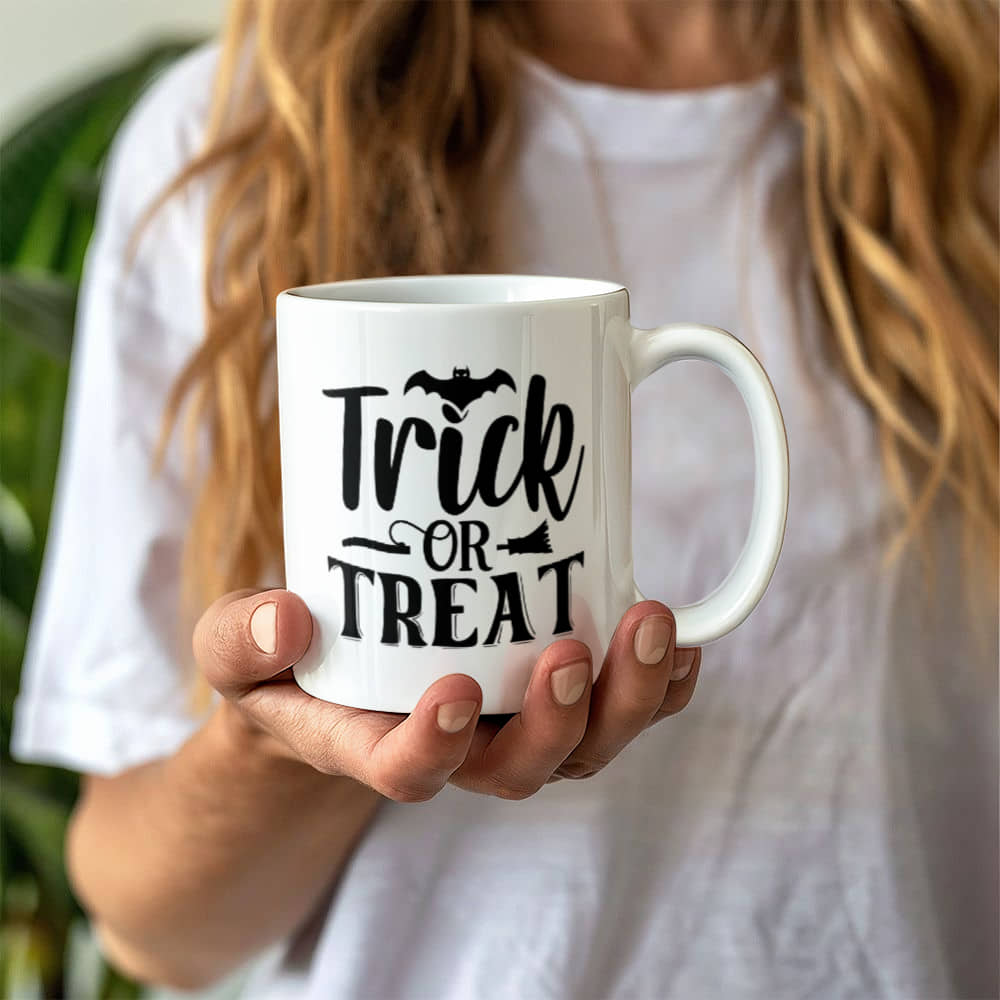 Best Halloween Gift - White Ceramic Mug