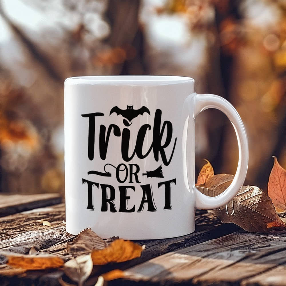 Best Halloween Gift - White Ceramic Mug
