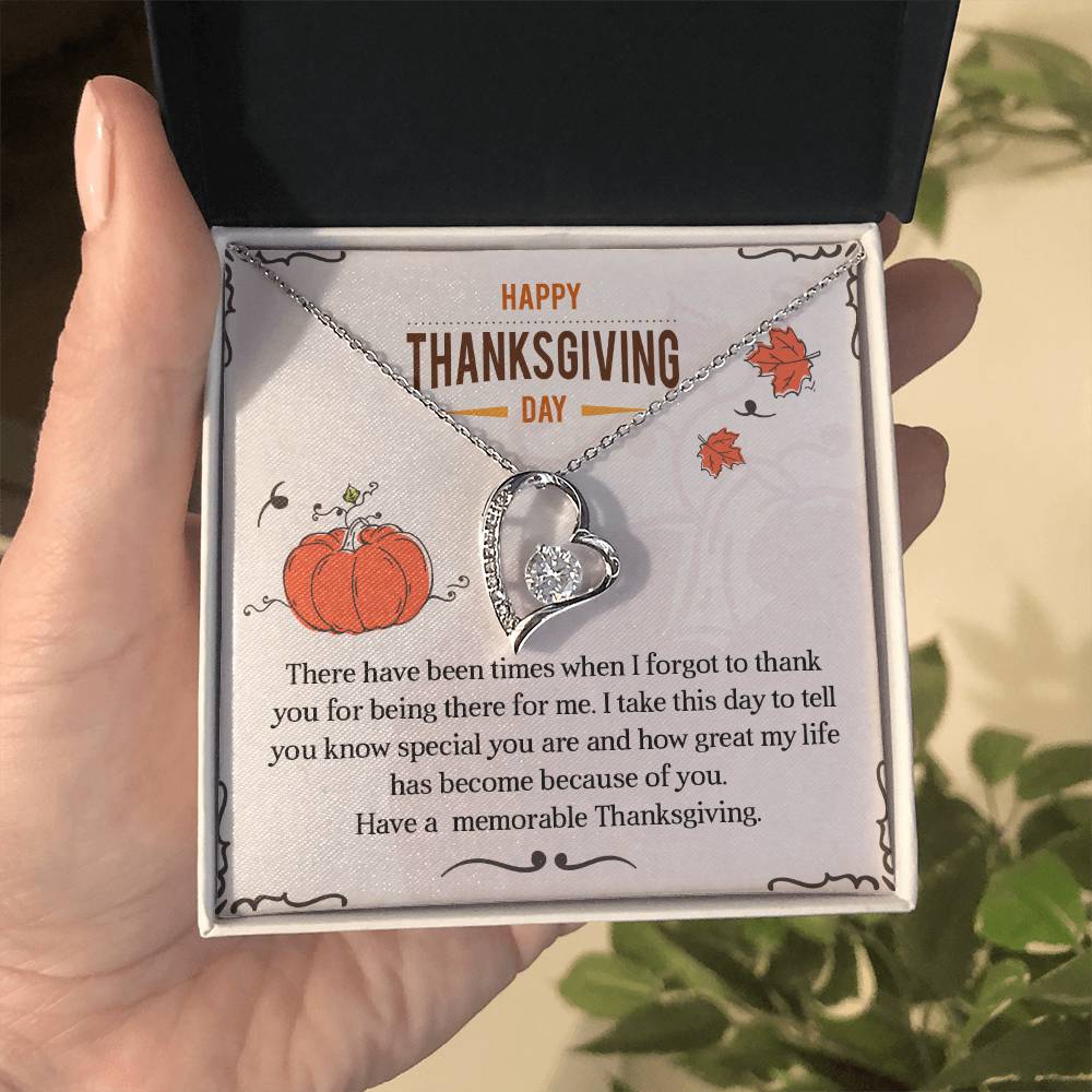 Thanksgiving Gift - Forever Love Necklace