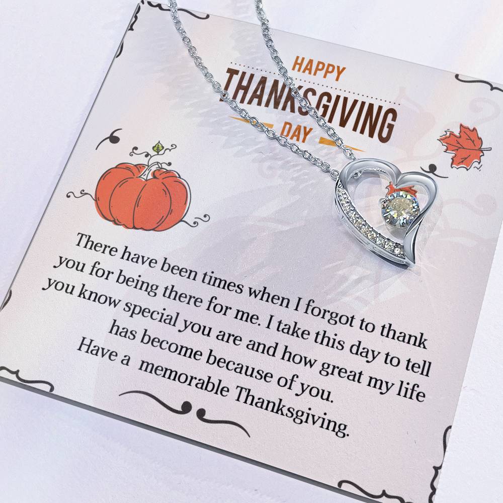 Thanksgiving Gift - Forever Love Necklace