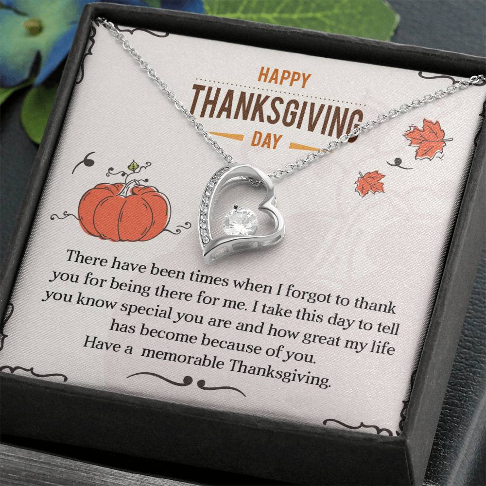 Thanksgiving Gift - Forever Love Necklace