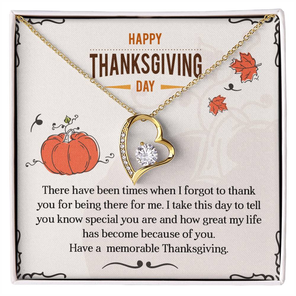 Thanksgiving Gift - Forever Love Necklace