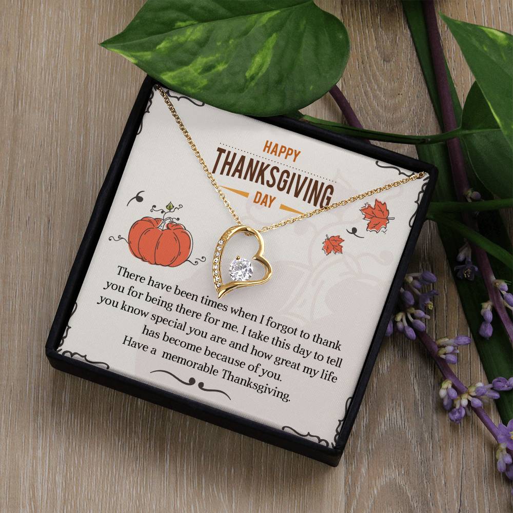Thanksgiving Gift - Forever Love Necklace