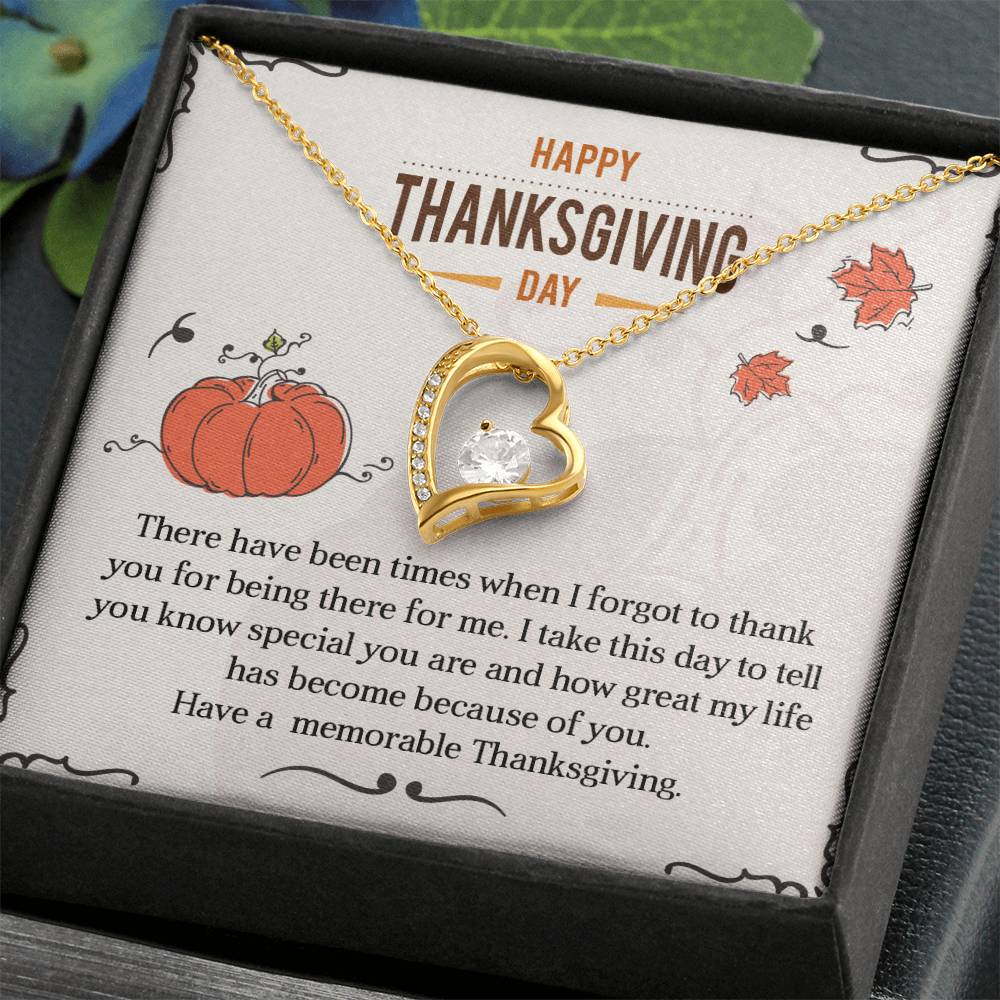 Thanksgiving Gift - Forever Love Necklace