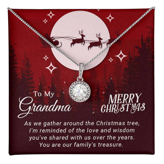 Grandma - Sweet and Wonderful - Christmas Gift - Eternal Hope Necklace