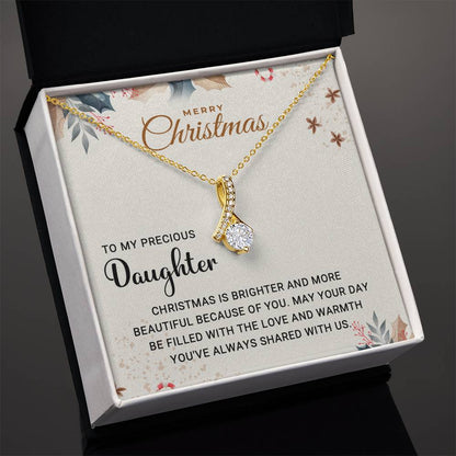 Daughter - Brighter - Christmas Gift - Alluring Beauty Necklace