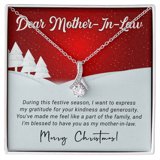 Mother In Law - Christmas Gift - Lucky In Love Necklace